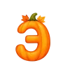 🤩 Эмодзи «Happy Halloween - буквы и иконки» для Telegram