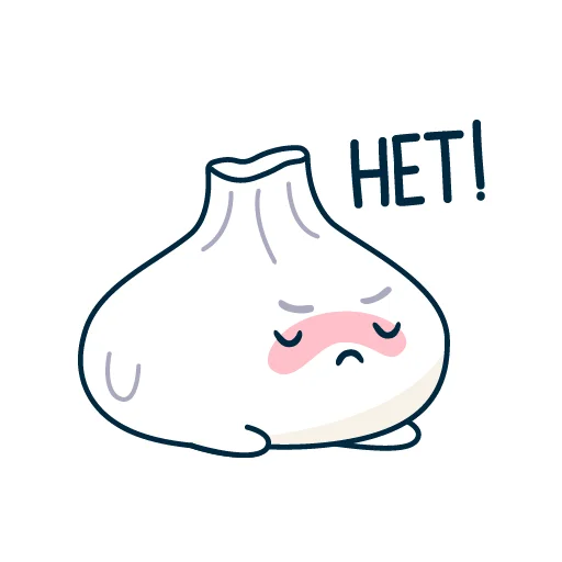 🙅‍♀️ Стикер «Хинкалинка» для Telegram