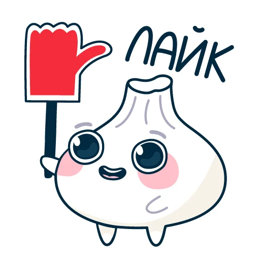 👍 Стикер «Хинкалинка» для Telegram