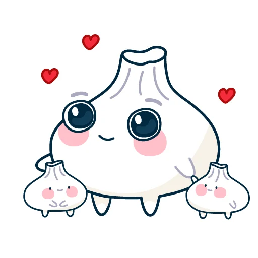 👩‍👧‍👦 Стикер «Хинкалинка» для Telegram