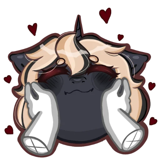 🥰 Стикер «Kirara unicorn» для Telegram