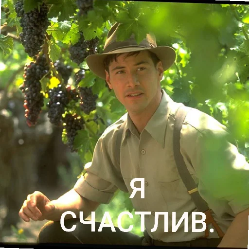 😄 Стикер «Киану Ривз» для Telegram