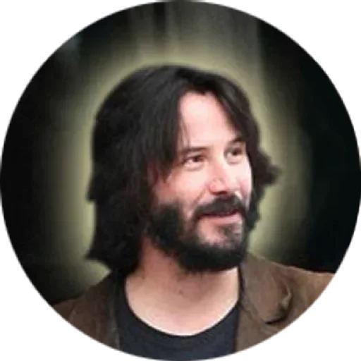 🧐 Стикер «Киану такой лапочка» для Telegram