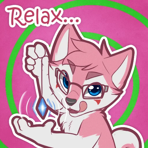 💞 Стикер «Kiba» для Telegram