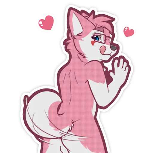 💞 Стикер «Kiba» для Telegram