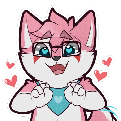 💕 Стикер «Kiba» для Telegram