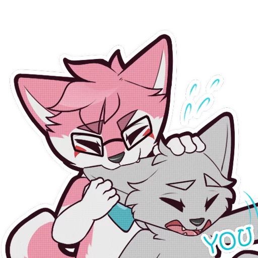 😈 Стикер «Kiba» для Telegram