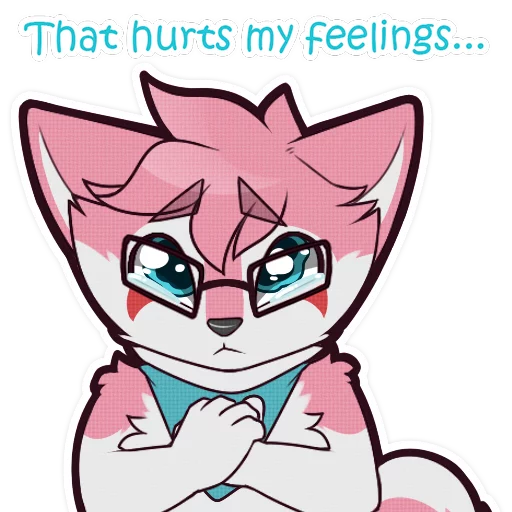 😢 Стикер «Kiba» для Telegram