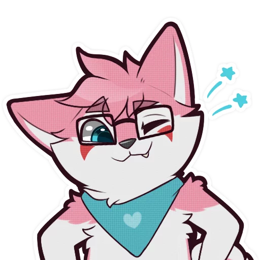 😉 Стикер «Kiba» для Telegram