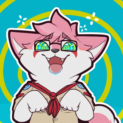 💞 Стикер «Kiba» для Telegram