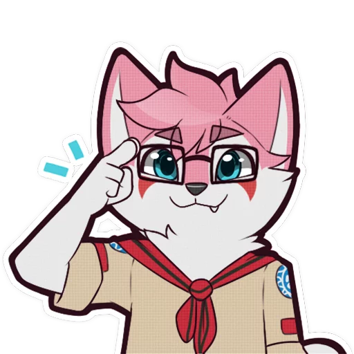 🐶 Стикер «Kiba» для Telegram