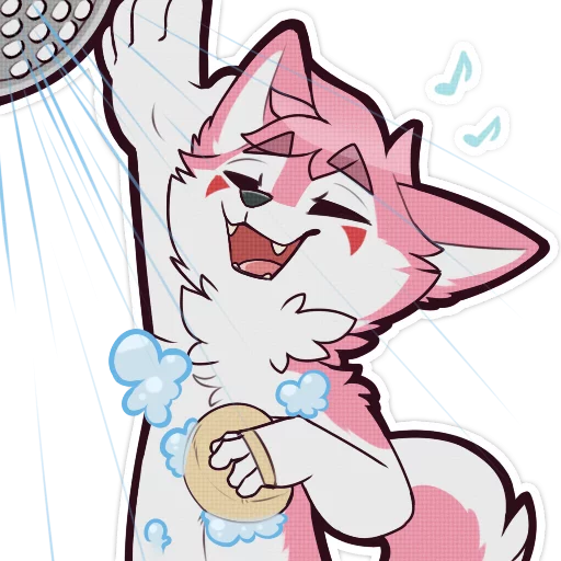💦 Стикер «Kiba» для Telegram