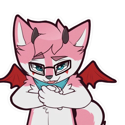 😈 Стикер «Kiba» для Telegram