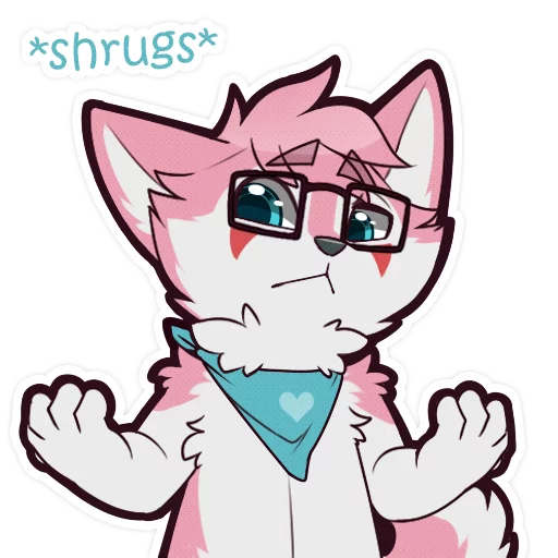 🙁 Стикер «Kiba» для Telegram