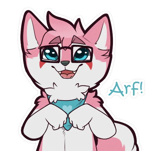 🐶 Стикер «Kiba» для Telegram