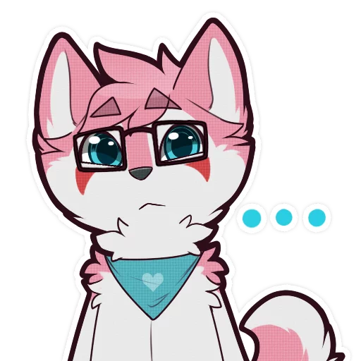 😐 Стикер «Kiba» для Telegram