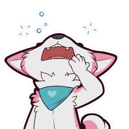 😴 Стикер «Kiba» для Telegram