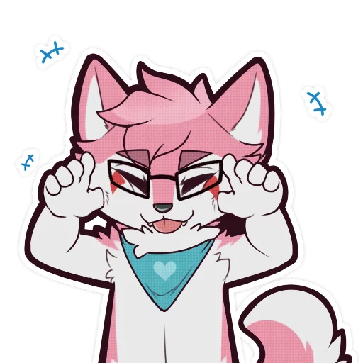 😝 Стикер «Kiba» для Telegram