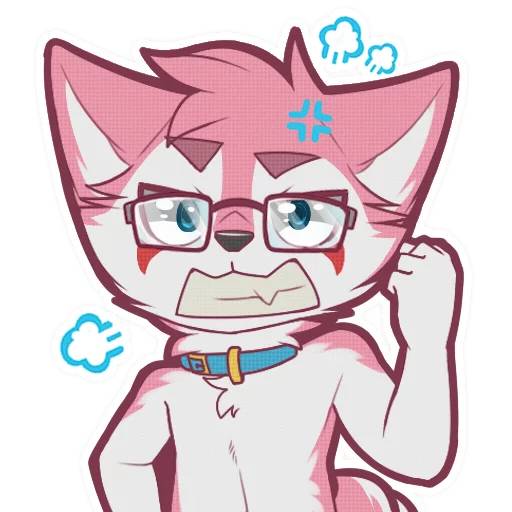 😡 Стикер «Kiba» для Telegram