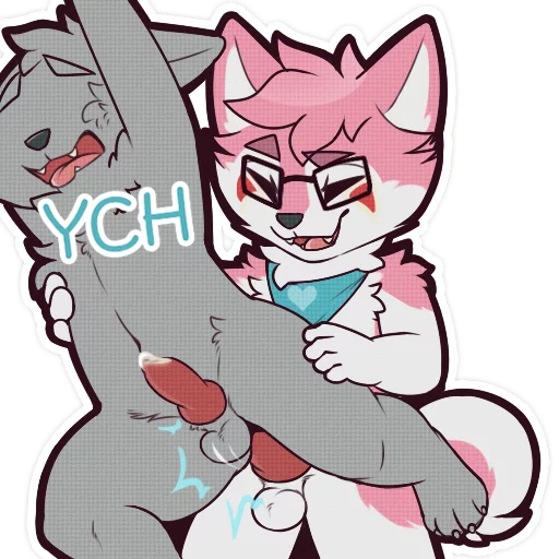 💞 Стикер «Kiba» для Telegram