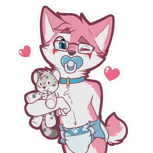 ❤ Стикер «Kiba» для Telegram