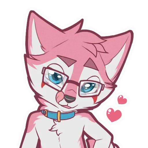 ❤ Стикер «Kiba» для Telegram