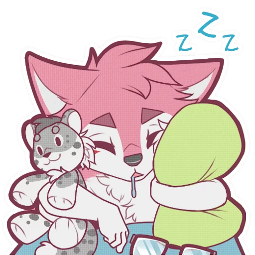 💤 Стикер «Kiba» для Telegram