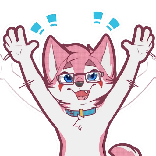 Стикерпак Kiba для Telegram