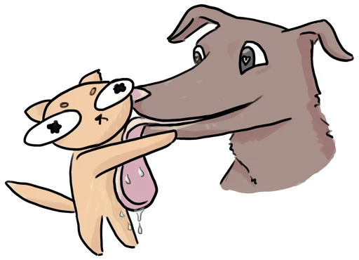 👅 Стикер «Кичица» для Telegram