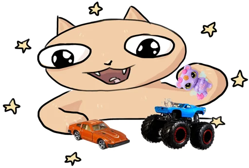 🥳 Стикер «Кичица» для Telegram