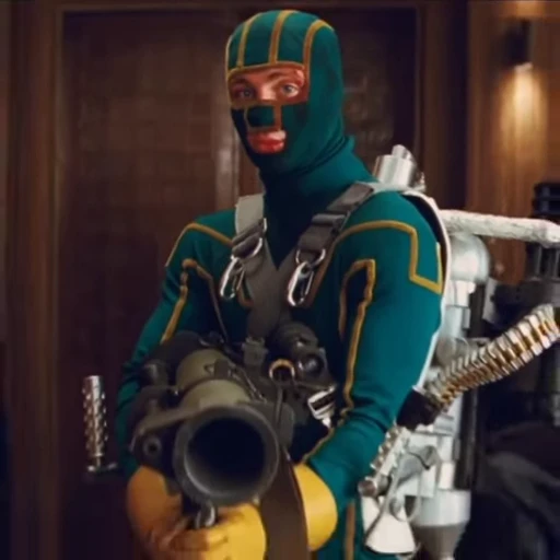 😏 Стикер «Kick-Ass» для Telegram