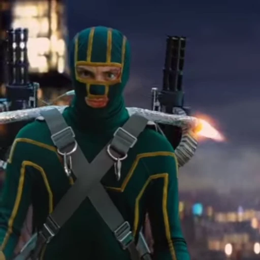 😎 Стикер «Kick-Ass» для Telegram