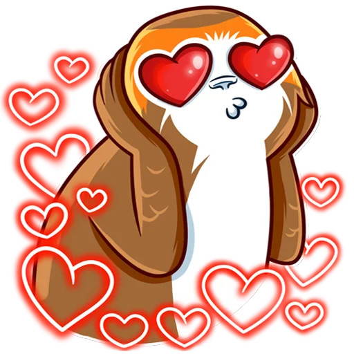 😍 Стикер «Porg» для Telegram