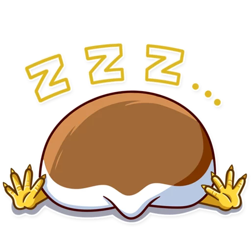 😴 Стикер «Porg» для Telegram