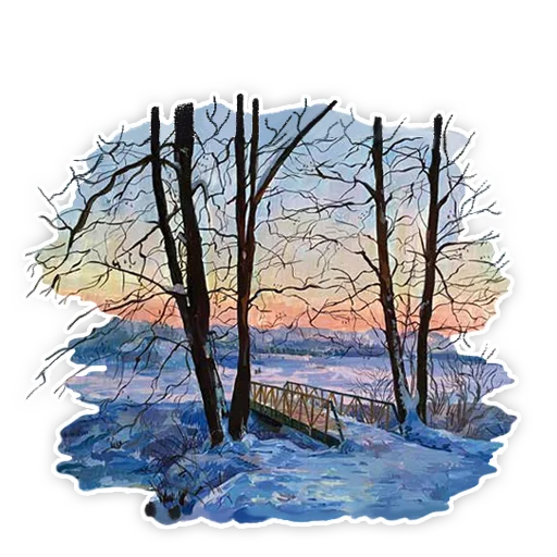 🌳 Стикер «Дети о городском хозяйстве» для Telegram