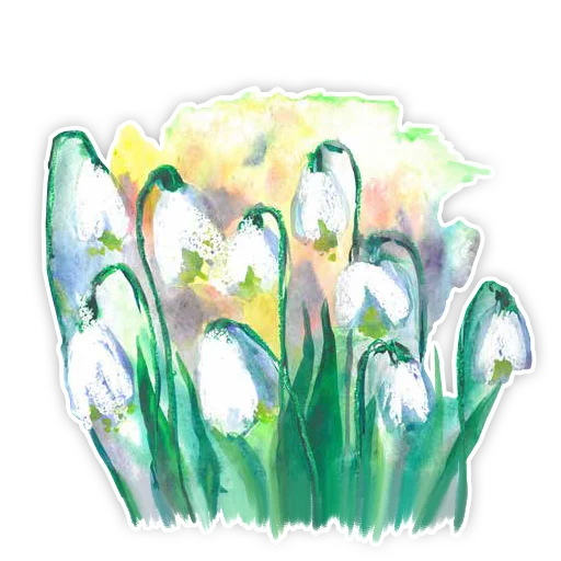 🌷 Стикер «Дети о городском хозяйстве» для Telegram