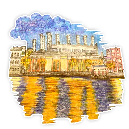 🔌 Стикер «Дети о городском хозяйстве» для Telegram