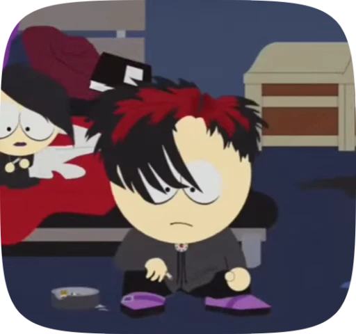 🤒 Стикер «Дети Готы» для Telegram