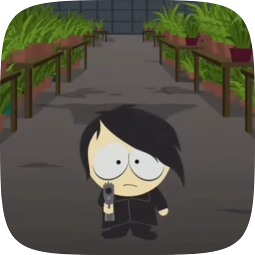🥱 Стикер «Дети Готы» для Telegram