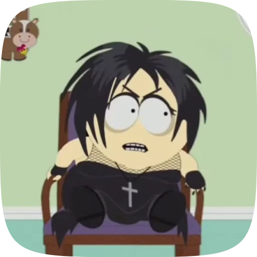 😹 Стикер «Дети Готы» для Telegram