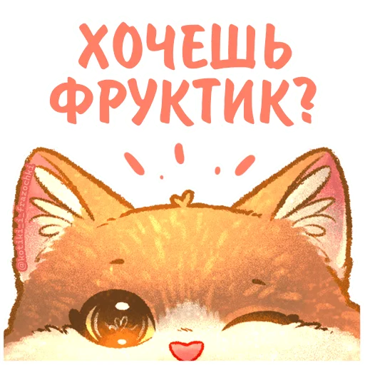 🤨 Стикер «летние котики» для Telegram