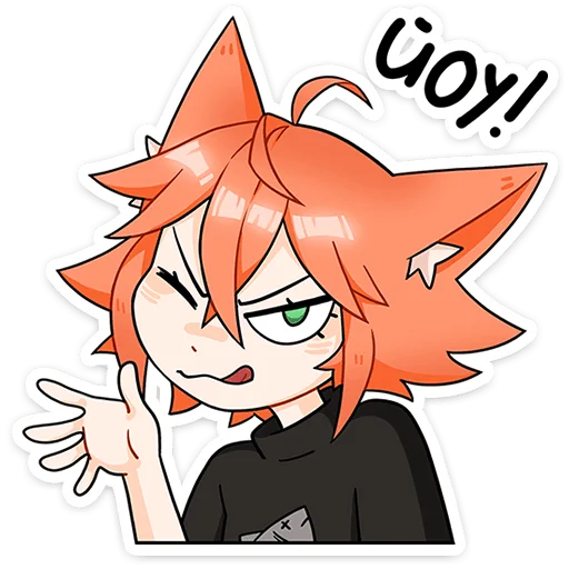 ✌️ Стикер «Кико» для Telegram