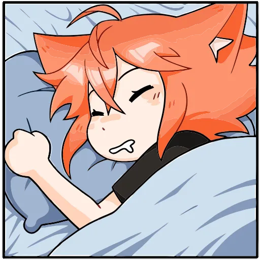😴 Эмодзи «Кико» для Telegram