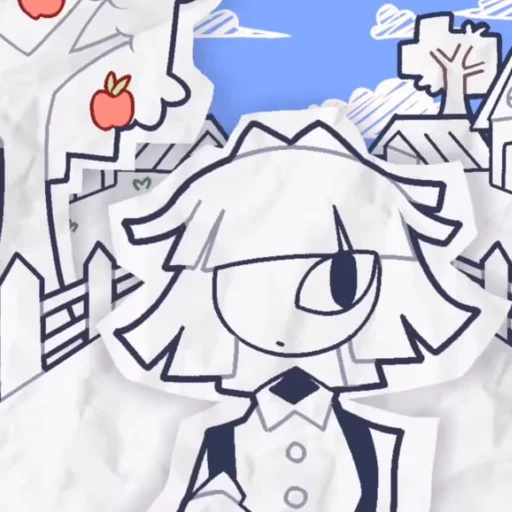 ✨ Стикер «Paper students» для Telegram