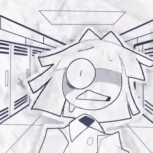 ✨ Стикер «Paper students» для Telegram