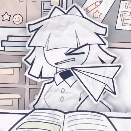 ✨ Стикер «Paper students» для Telegram