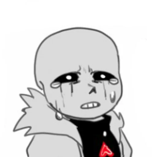 ❤️ Стикер «Killer sans» для Telegram