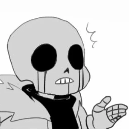 ❤️ Стикер «Killer sans» для Telegram