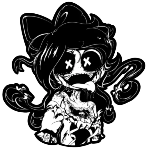 😈 Стикер «MURDER DRONES Дроны убийцы» для Telegram