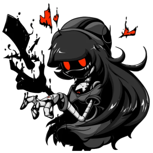 🔪 Стикер «MURDER DRONES Дроны убийцы» для Telegram